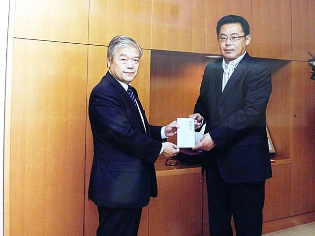 表彰の様子